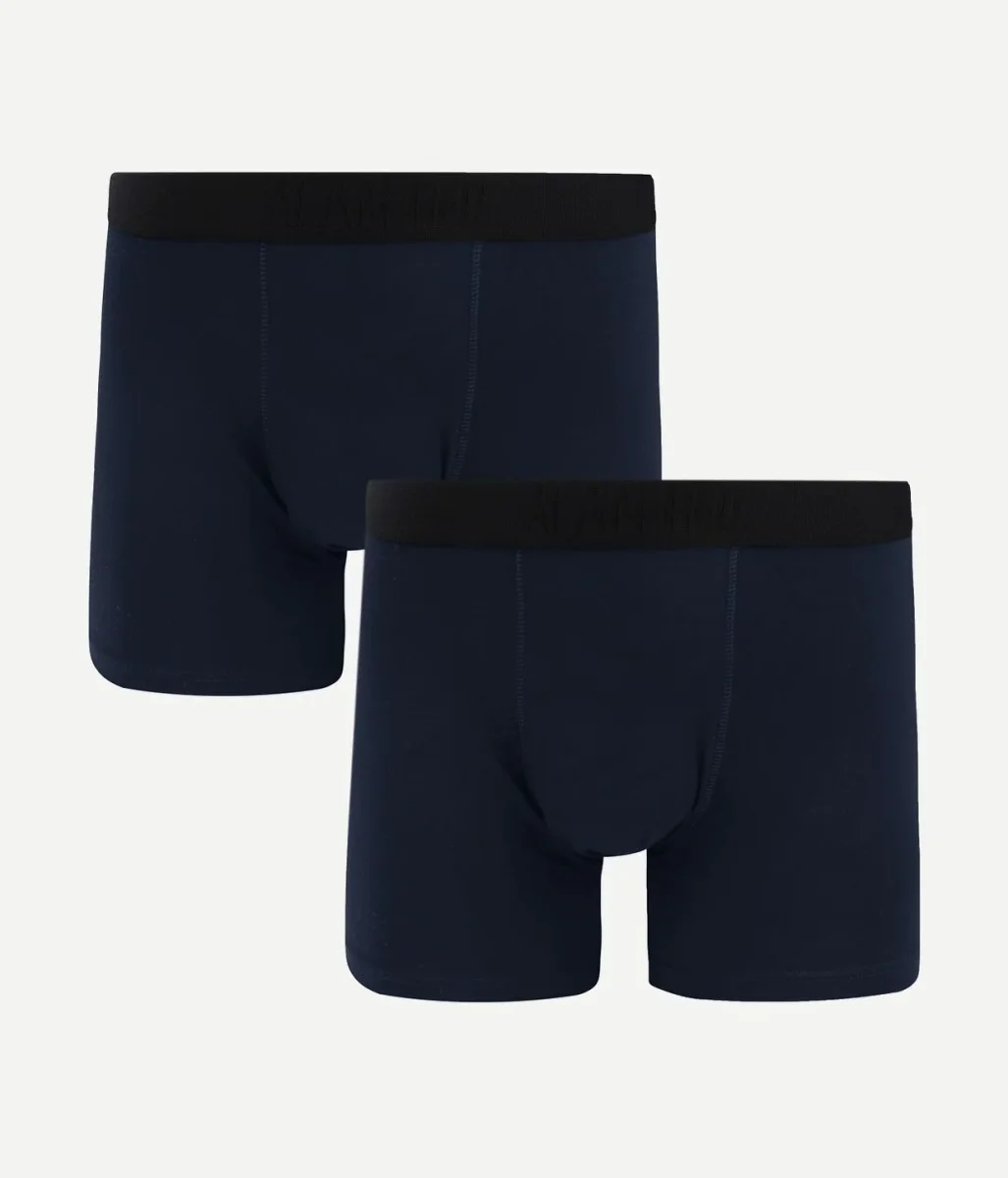 Boxer donkerblauw (2-pack) - Afbeelding 2