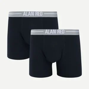 Boxershorts donkerblauw (2-pack)