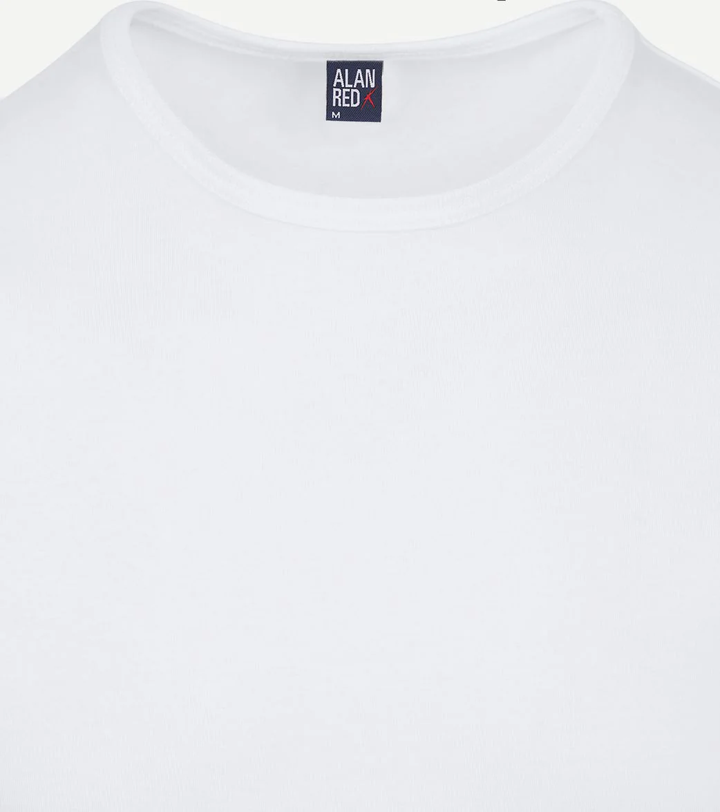 Derby (6-pack) o-hals t-shirts wit aanbieding - Afbeelding 6