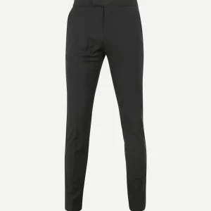 Rokkostuum broek wol blend zwart