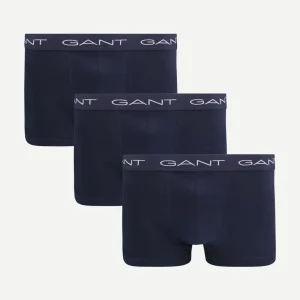 Gant boxershorts trunk (3-pack) donkerblauw