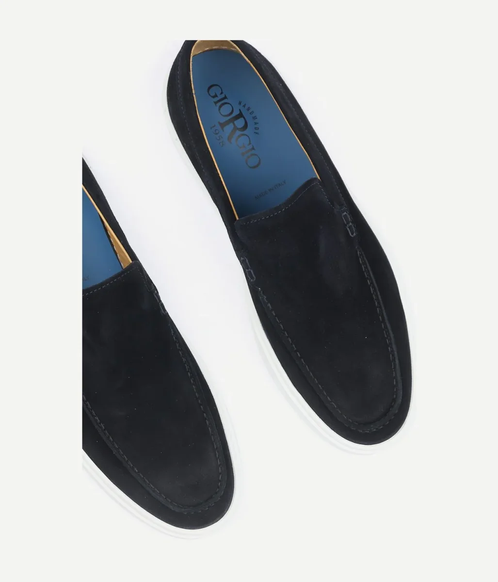 Giorgio light boy schoen donkerblauw - Afbeelding 4