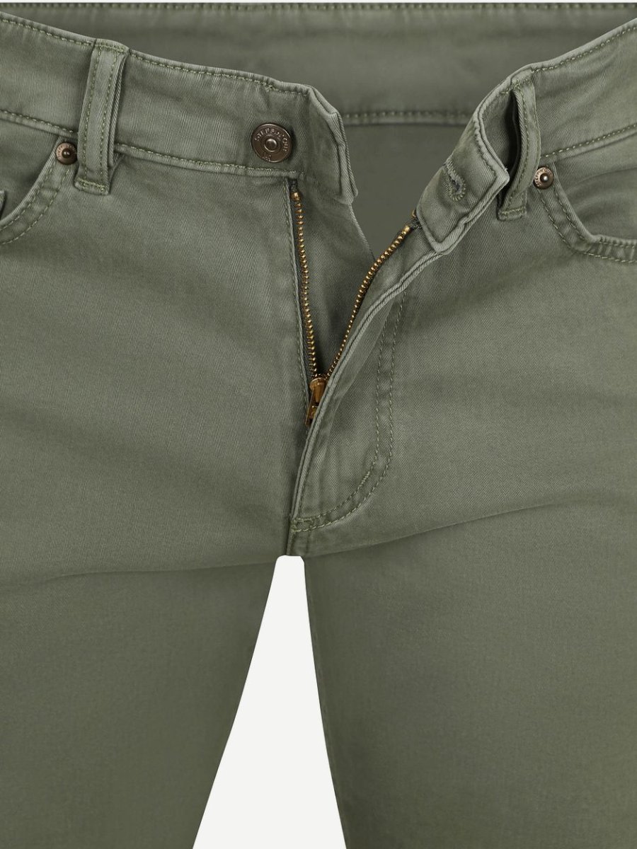 Broek 5-pocket johnson dark sage - Afbeelding 4
