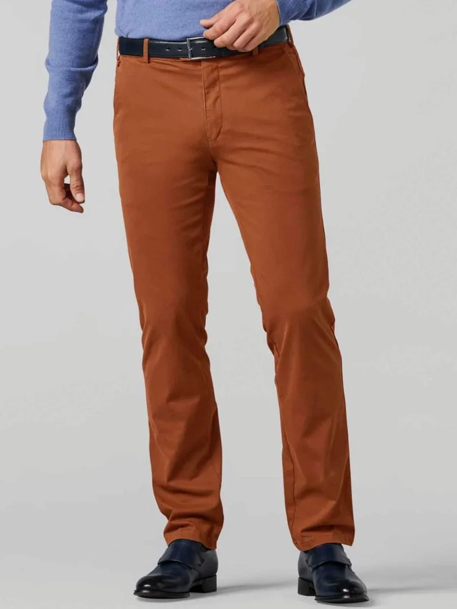 Broek Roma jeans cognac - Afbeelding 3