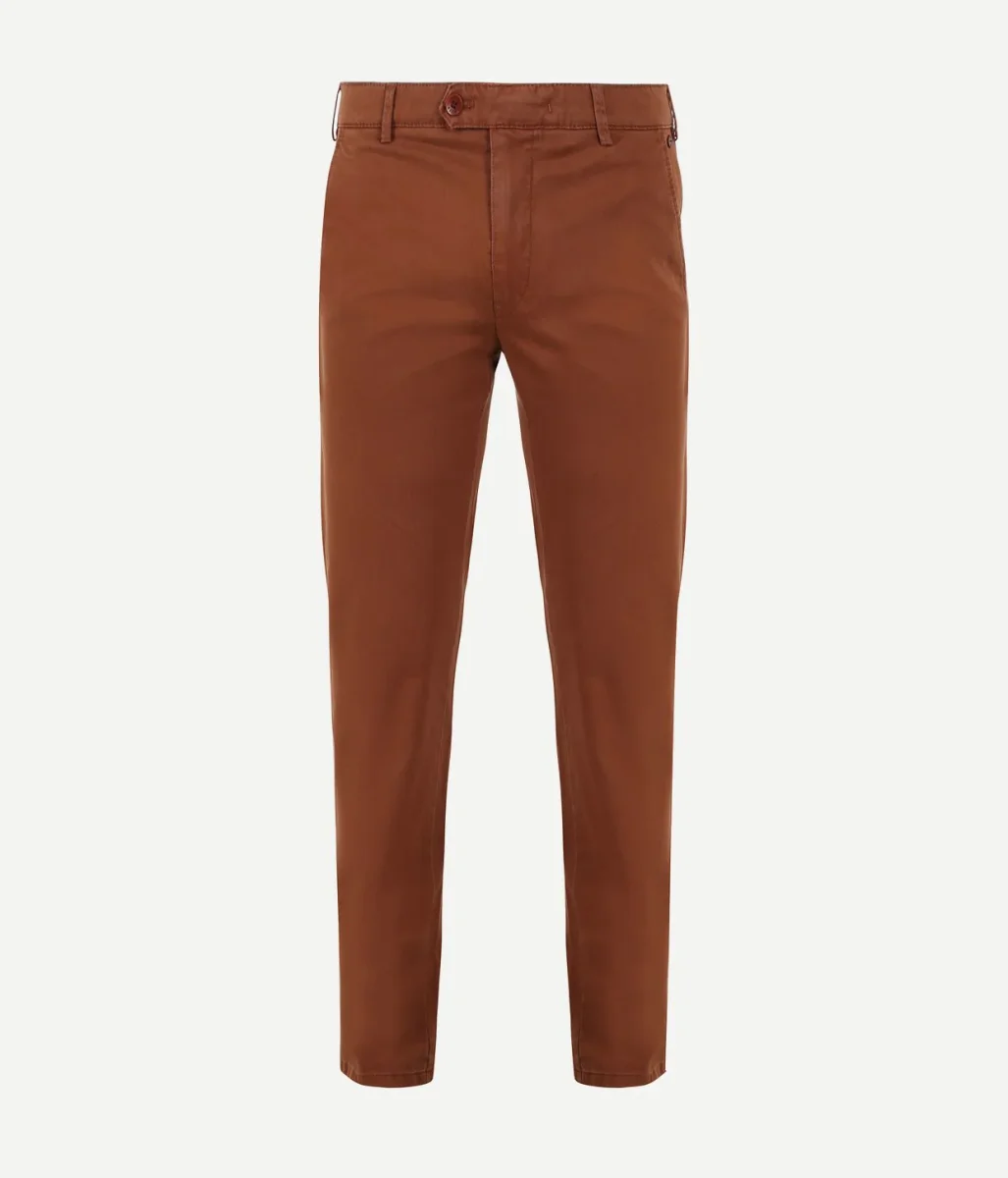 Broek Roma jeans cognac
