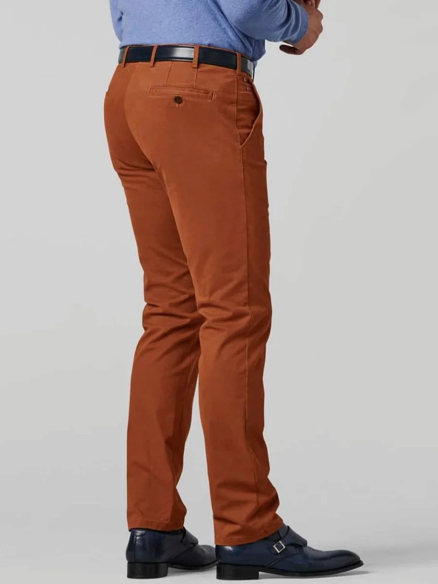 Broek Roma jeans cognac - Afbeelding 5