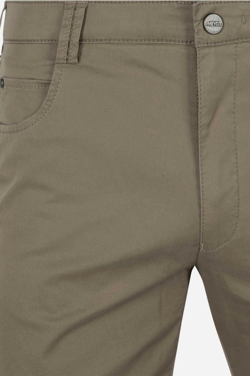 Meyer chino Dubai stone groen - Afbeelding 3