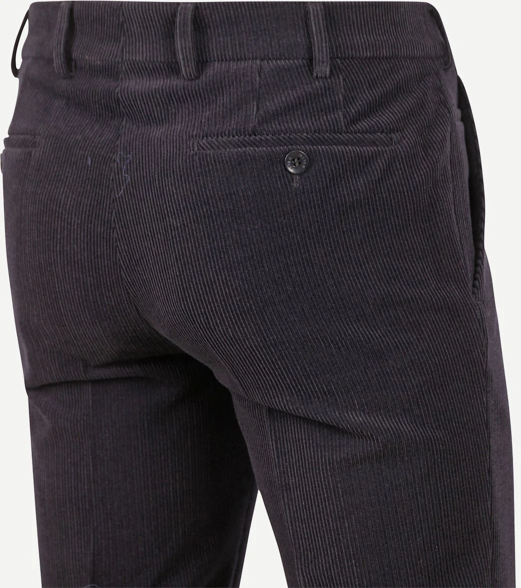 Chino Roma wol corduroy donkerblauw - Afbeelding 8