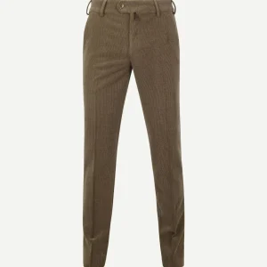 Chino Roma wol corduroy olijfgroen