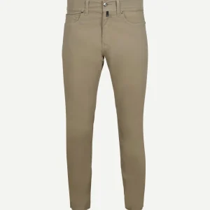 Broek Lyon tapered beige