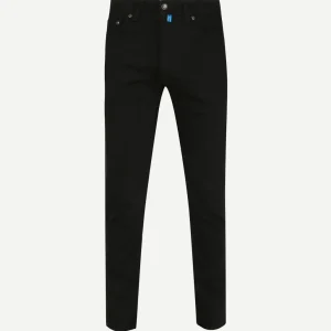 Broek Lyon tapered future flex zwart