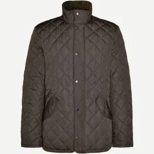 Quilted jas barbour chelsea olijfgroen