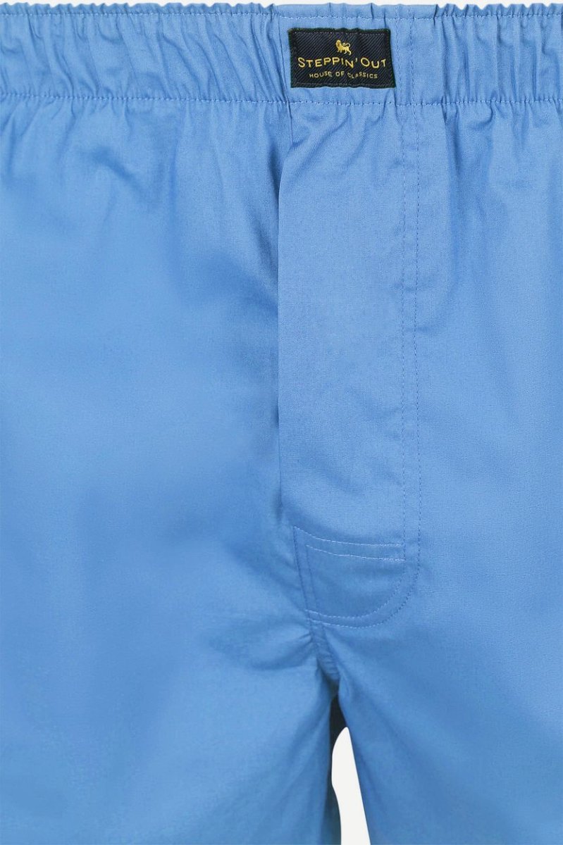 Boxer mid blue poplin - Afbeelding 5