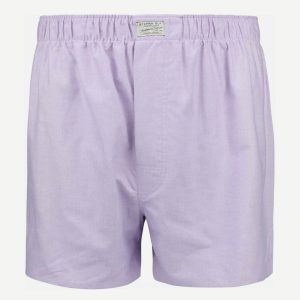 Boxershort Oxford paars