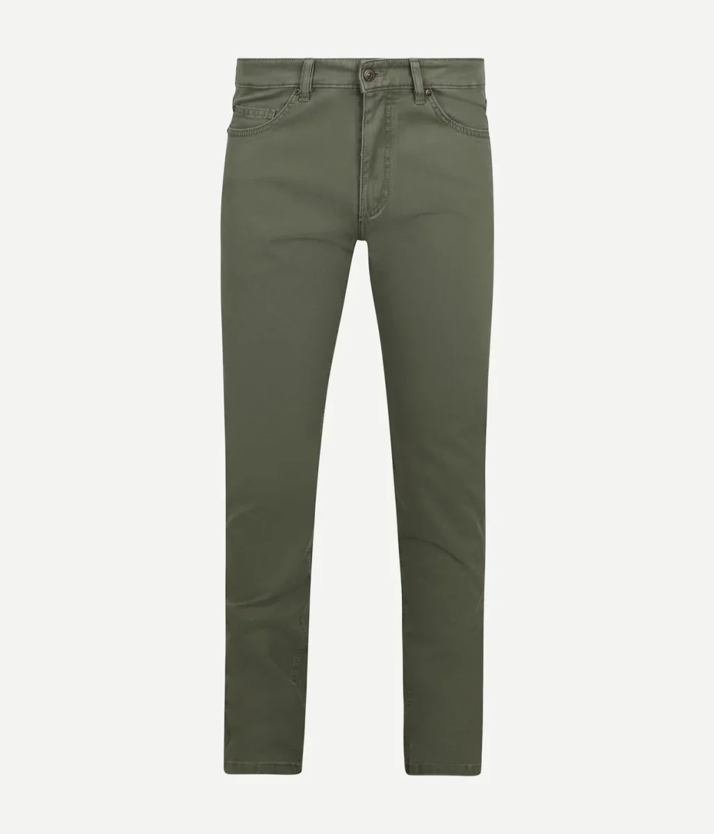 Broek 5-pocket johnson dark sage - Afbeelding 2