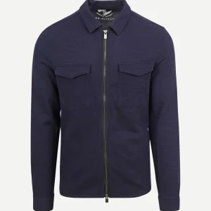 Boed overshirt donkerblauw