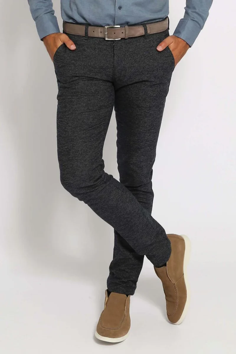 Chino Pico ruiten donkerblauw - Afbeelding 3