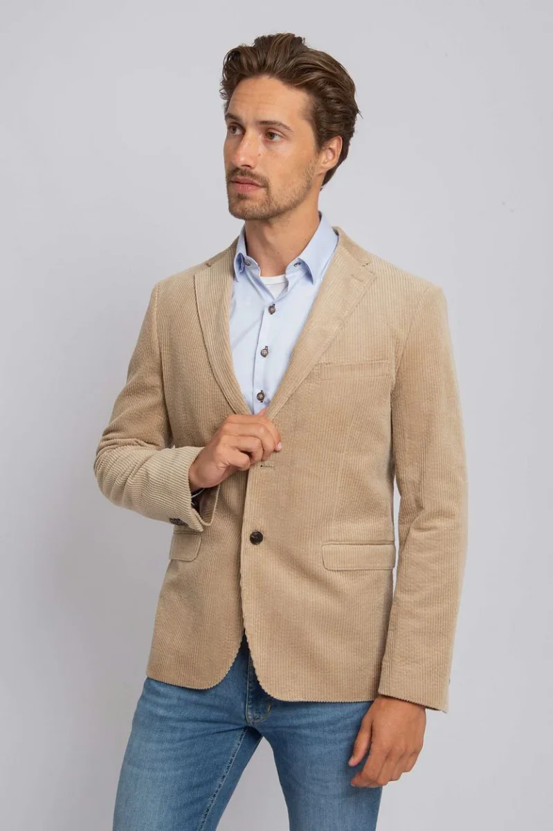 Colbert corduroy beige - Afbeelding 3