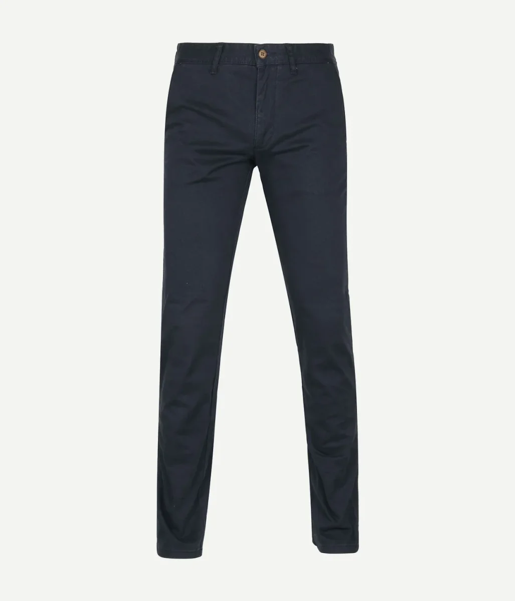 Suitable sartre chino donkerblauw - Afbeelding 2