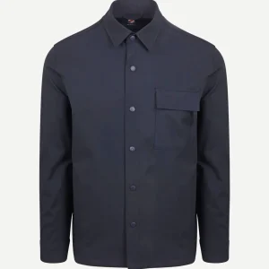Base shacket donkerblauw
