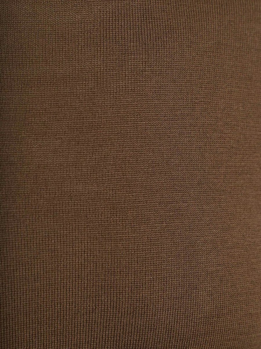 Merino pullover taupe - Afbeelding 5