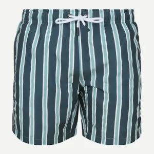 Zwembroek stripe groen