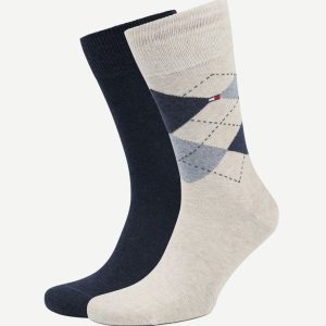 (2-pack) sokken beige melange