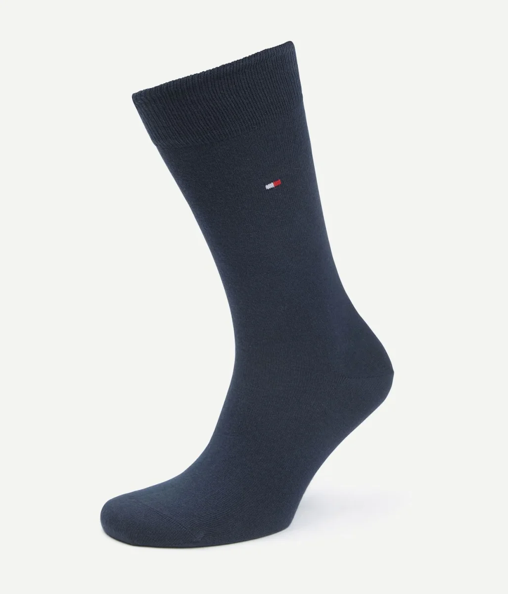 (2-pack) sokken birdseye burgundy donkerblauw - Afbeelding 6
