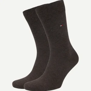 (2-pack) sokken bruin