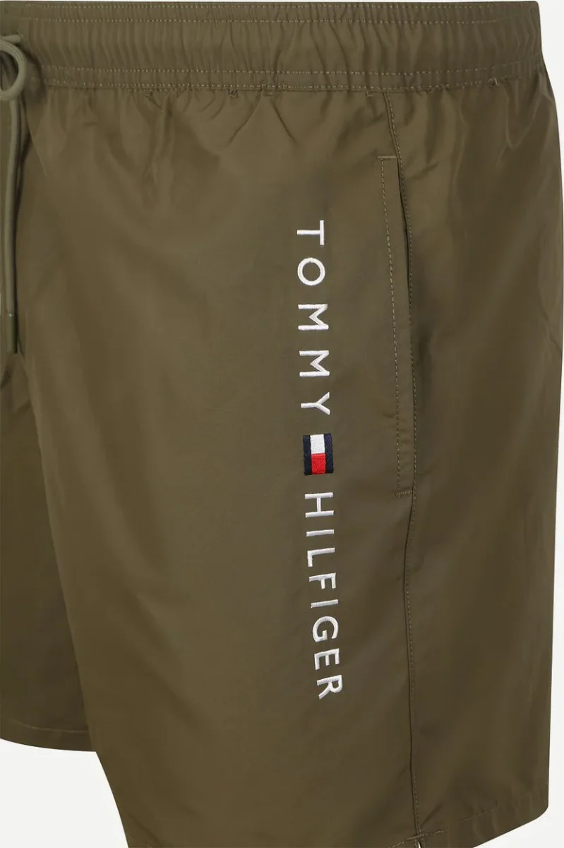 Swimshort medium drawstring army green - Afbeelding 4