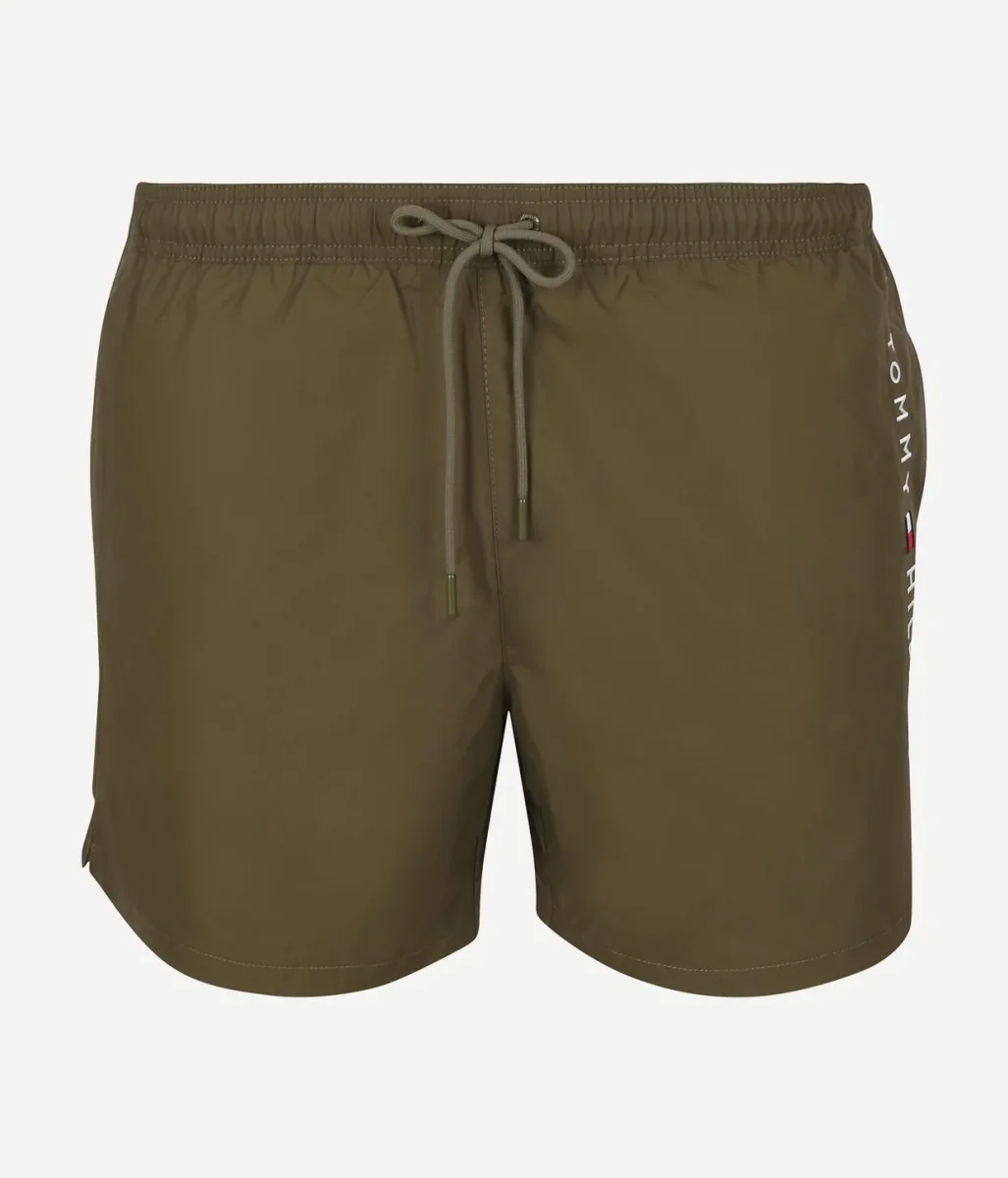 Swimshort medium drawstring army green - Afbeelding 2