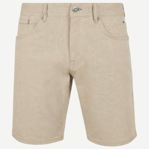 V7 rider short yarn dyed beige